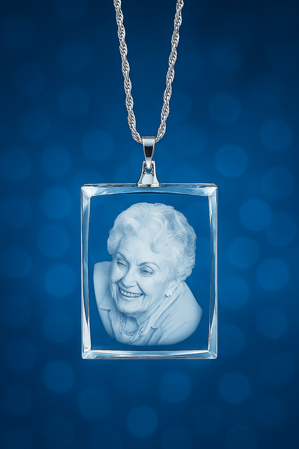 Crystal Square Necklace