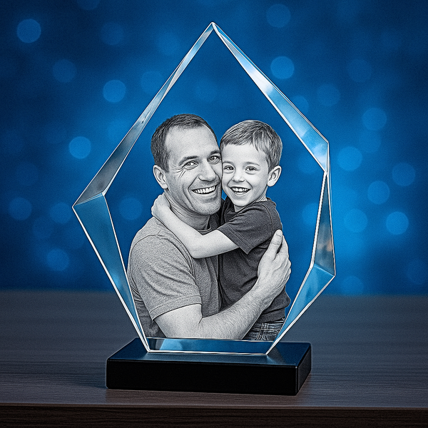 3D Crystal Prestige Memorials: Engraved Gifts | 3D LaserLand – 3D