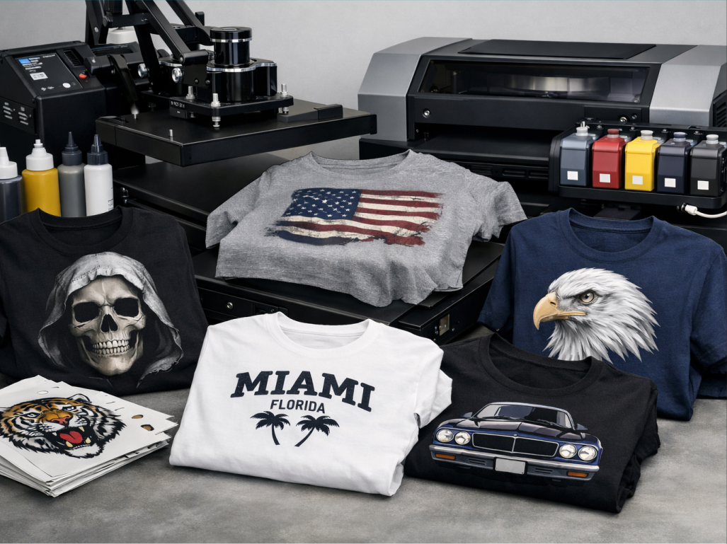 Custom apparel printing