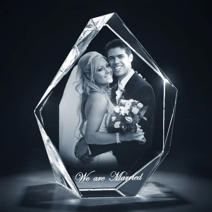 3d crystal wedding gifts  