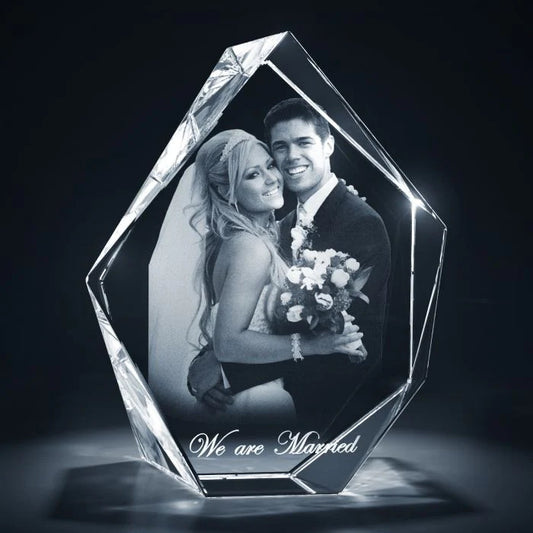 3d crystal wedding gifts  