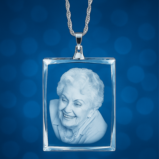 Crystal Square Necklace