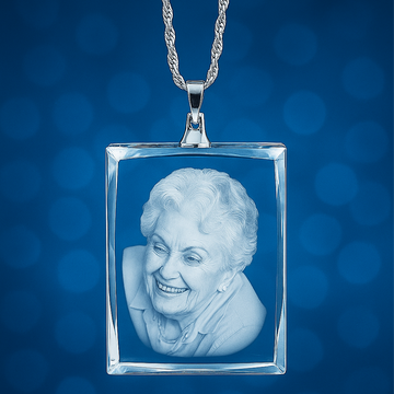 Crystal Square Necklace